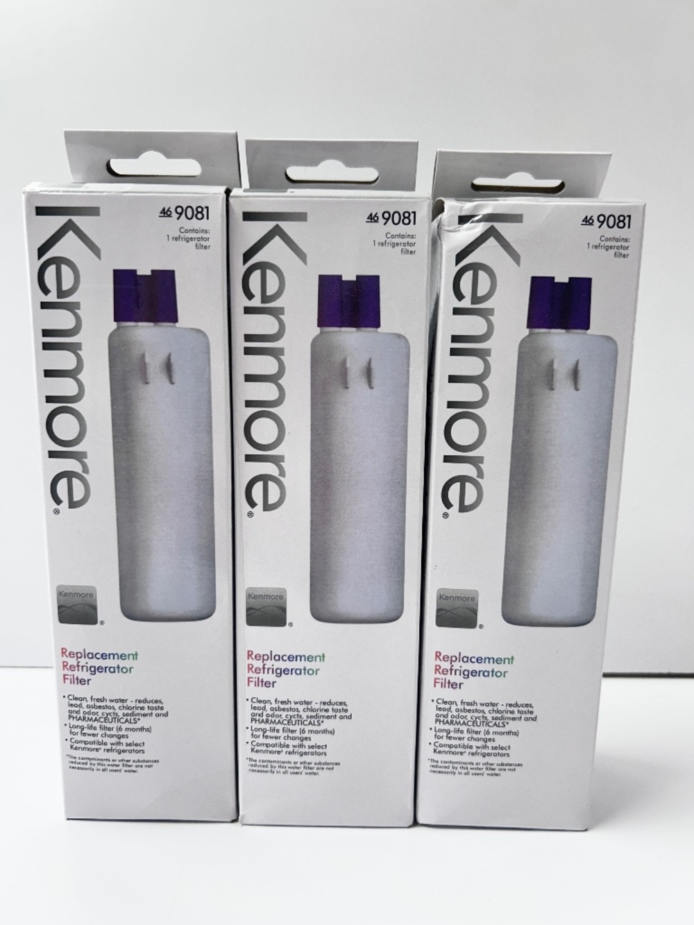 3 PACK - Kenmore 46 9081 Water Filter New In Box